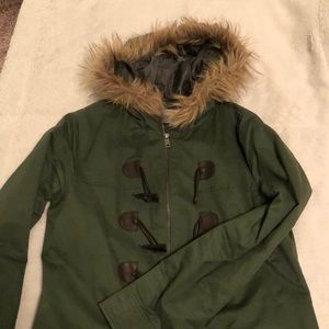 Green Coat - Great Condition